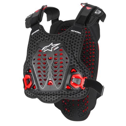 ALPINESTARS A-5 PLASMA – CHRÁNIČ HRUDNÍKA (ČIERNA/ČERVENÁ/BIELA) 2025