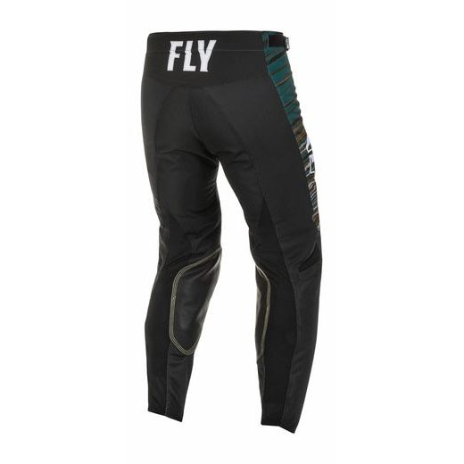 NOHAVICE KINETIC WAWE, FLY RACING - USA 2022 (ČERNÁ/ZELENÁ)
