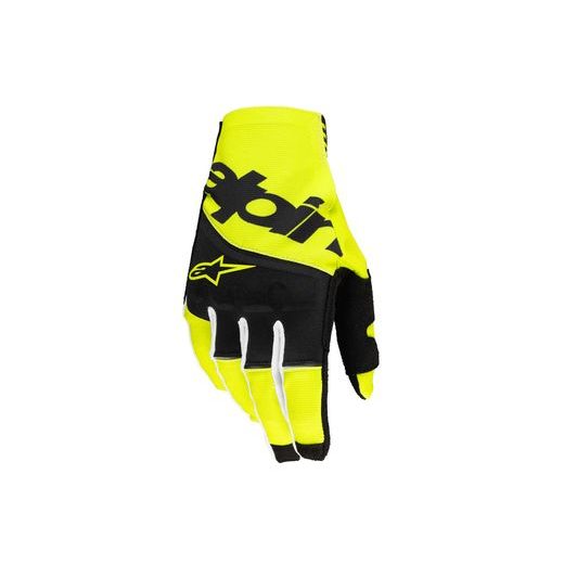 RUKAVICE TECHSTAR, ALPINESTARS (ČERNÁ/ŽLTÁ FLUO)