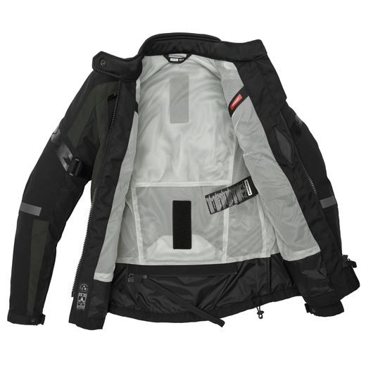 BUNDA 4SEASON EVO DÁMSKA, SPIDI (ČERNÁ/TMAVĚ ZELENÁ)