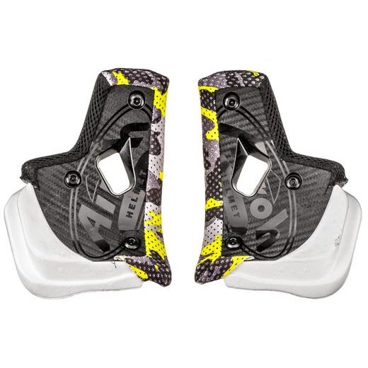 LÍCNÍCE INTERIÉRU PRE PRILBY AVIATOR 2.3 S HYDRA SYSTÉMOM, AIROH (CAMO/ŠEDÁ)