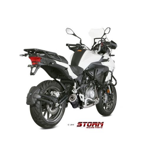 KONCOVKA VÝFUKU STORM OVAL E.003.LX1B OCEĽOVO ČIERNA