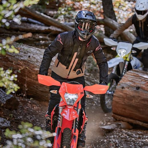 BUNDA TECHDURA, ALPINESTARS (ČERNÁ/HNĚDÁ) 2024