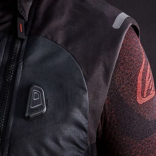ALPINESTARS AIRBAGOVÁ VESTA STELLA TECH-AIR®3 SYSTÉM – AIRBAGOVÝ SYSTÉM NA MOTORKU (ČIERNA/TMAVO SIVÁ)