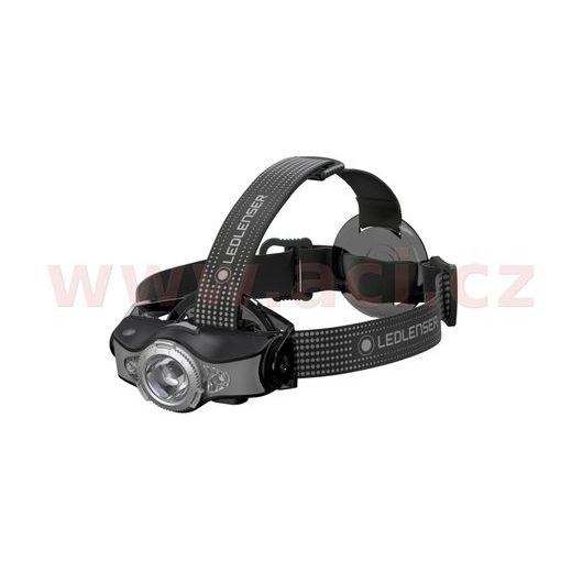 LED LENSER MH11 - OUTDOOROVÁ DOBÍJECÍ ČELOVKA ČERNO-ŠEDÁ, DOSVIT 320 M, ZÁRUKA 7 LET