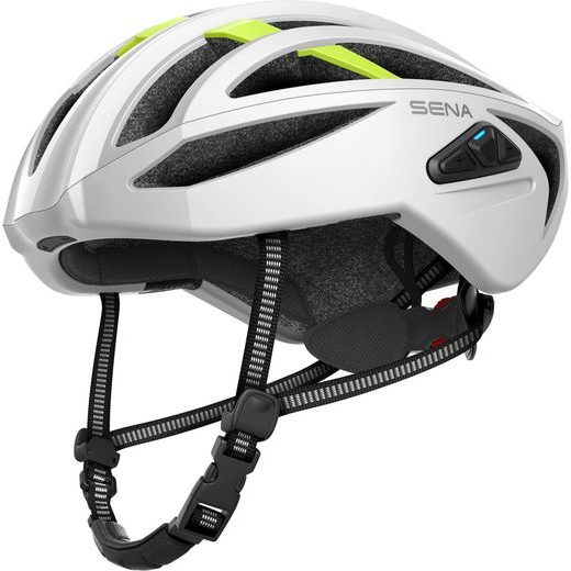 CYKLO PRILBA S HEADSETOM R2 EVO, SENA (MATNÁ BIELA)