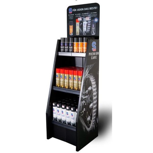 S100 STOJAN: CHAIN CARE DISPLAY (PLAST)