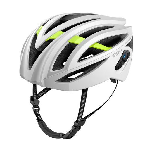 CYKLO PRILBA S HEADSETOM R2, SENA (MATNÁ BIELA)