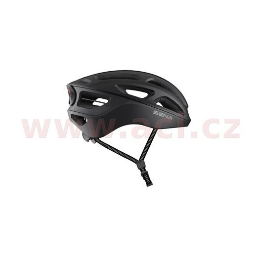 CYKLO PŘILBA S HEADSETEM R1 EVO, SENA (MATNÁ ČERNÁ)
