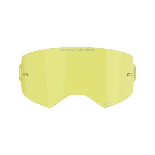 ALPINESTARS PLEXI PRE OKULIARE SUPERTECH – NÁHRADNÉ SKLO (PLEXI) NA MOTOKROSOVÉ OKULIARE (ŽLTÉ)