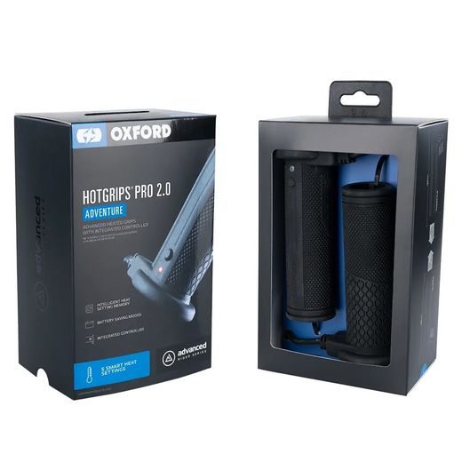 VYHRIEVANÉ GRIPY HOTGRIPS PRE 2.0 ADVENTURE, OXFORD (INTEGROVANÉ OVLÁDANIE)