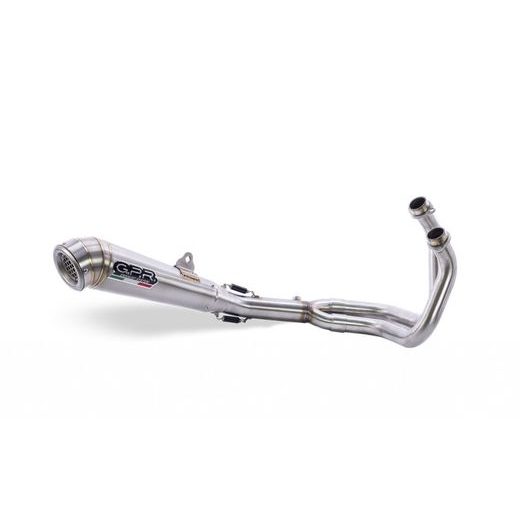 VÝFUK KOMPLETNÝ GPR ROAD-STRADA E5.CO.K.172.3.CAT.PCEV BRUSHED STAINLESS STEEL INCLUDING REMOVABLE DB KILLER AND CATALYST