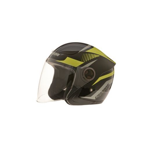 PRILBA REFLEX, CASSIDA (ČERNÁ/ŽLUTÁ FLUO/ŠEDÁ)