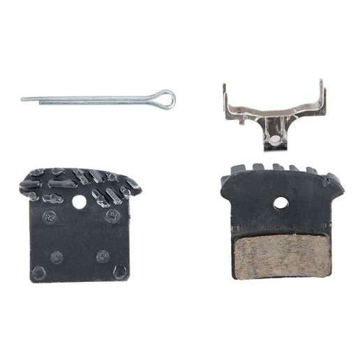 BRZDOVÉ DOŠTIČKY PRE SYSTÉMY SHIMANO/FSA/CLARKS, FULL STOP (SEMI-METALICKÁ ZMES, S ŽEBROVANOU ZÁKLADNOU) SADA 2 KS