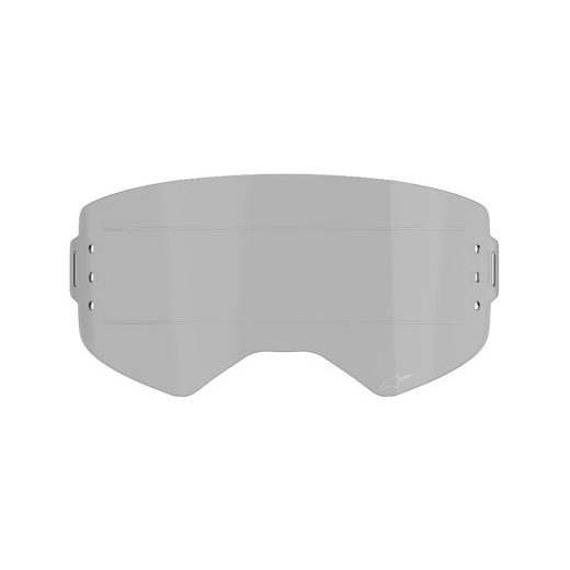 ALPINESTARS PLEXI PRE OKULIARE SUPERTECH – NÁHRADNÉ SKLO (PLEXI) NA MOTOKROSOVÉ OKULIARE (DYMOVÉ PRE SYSTÉM ROLL-OFF)