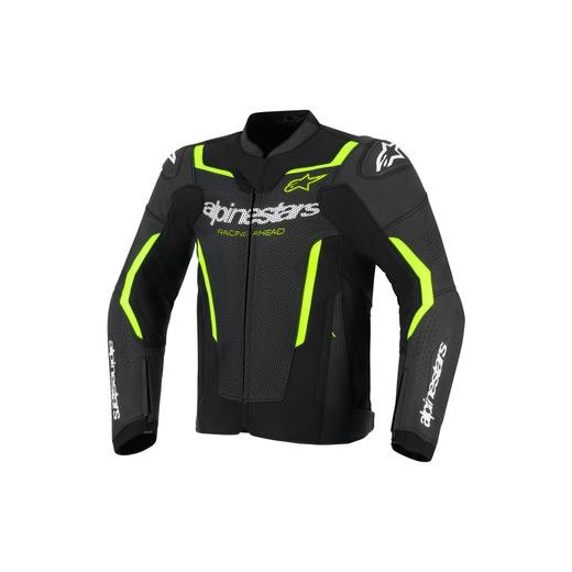 ALPINESTARS GP FORCE V2 AIRFLOW – MOTOCYKLOVÁ BUNDA NA CESTNÚ JAZDU (ČIERNA/ŽLTÁ FLUO) 2026