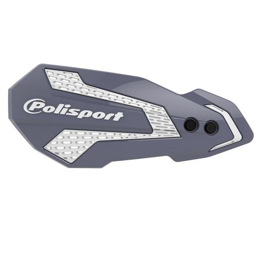 CHRÁNIČ PÁČIEK POLISPORT MX FLOW WITH MOUNTING SYSTEM NARDO GREY/WHITE