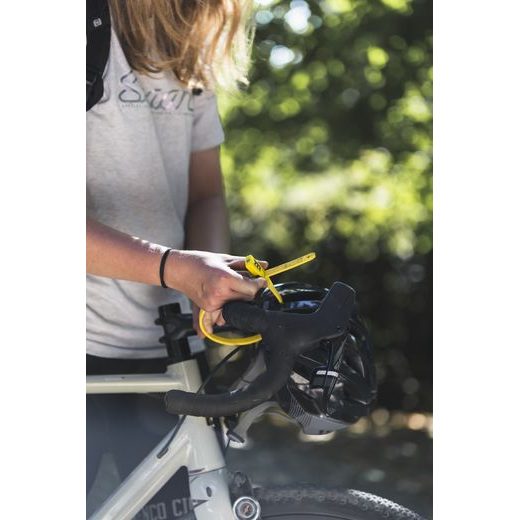 ZÁMOK ZDRHOVACÍ NA PRILBY A PRÍSLUŠENSTVO SECURITY TIE COMBINATION, OXFORD (ČIERNY)