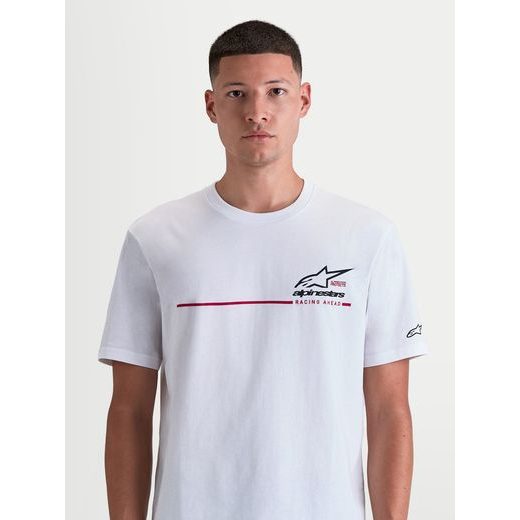 ALPINESTARS P1 CSF – VOĽNOČASOVÉ MOTO TRIČKO (BIELA)