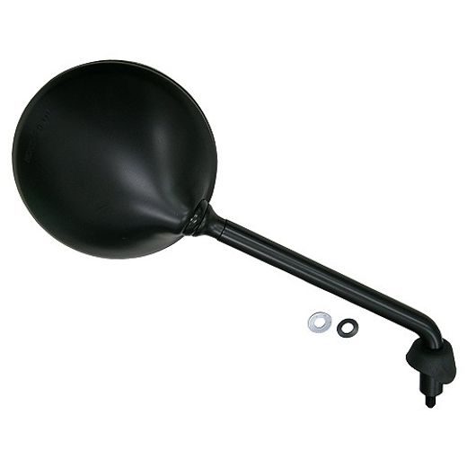 SPÄTNÉ ZRKADLO PLASTOVÉ (ZÁVIT PRAVÝ M8, PRIEMER SKLÁ 120 MM), Q-TECH, P