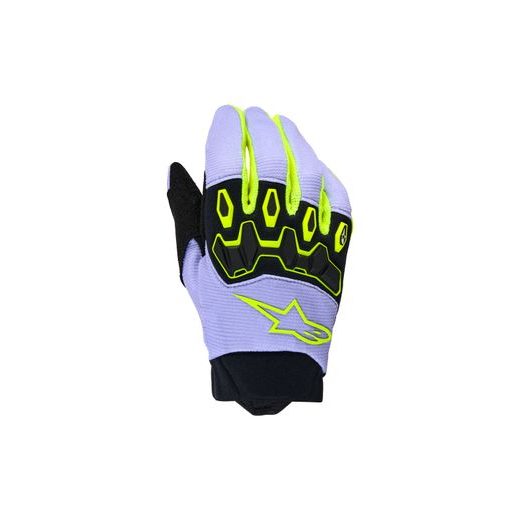 ALPINESTARS FULL BORE V2 YOUTH/KIDS – DETSKÉ MOTOKROSOVÉ RUKAVICE NA MX A ENDURO (FIALOVÁ/ŽLTÁ FLUO) 2026