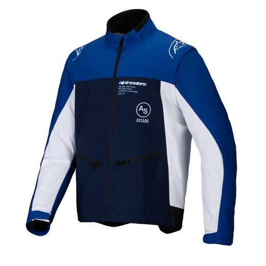 ALPINESTARS LITE-DURA SOFTSHELL – ENDURO BUNDA NA MOTORKU (MODRÁ/BIELA) 2025