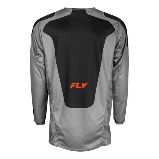 DRES KNETIC SYM, FLY RACING - USA 2025 (ŠEDÁ/ORANŽOVÁ/ČERNÁ)