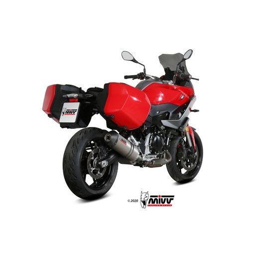 KONCOVKA VÝFUKU MIVV OVAL B.037.LNC TITÁN / KARBÓNOVÉ VIEČKO