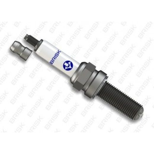 ZAPALOVACÍ SVÍČKA COR10LGS SILVER RACING, BRISK - ČESKÁ REPUBLIKA