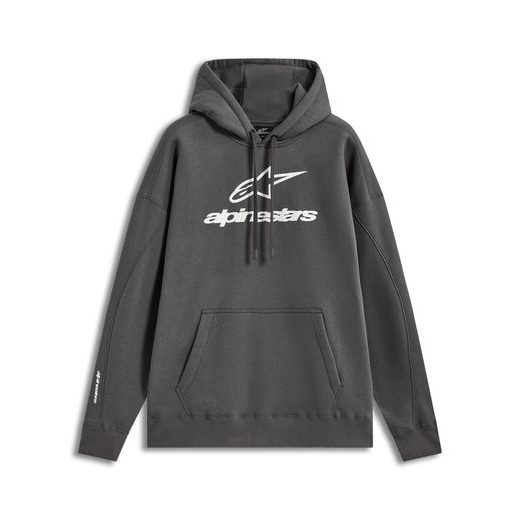 ALPINESTARS PRELUDE OVERSIZED HOODIE – VOĽNOČASOVÁ MOTO MIKINA (TMAVO SIVÁ)