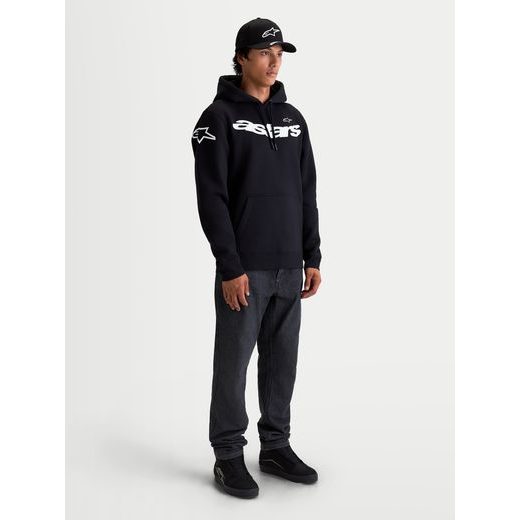 ALPINESTARS VELOCIFIER HOODIE – VOĽNOČASOVÁ MOTO MIKINA (ČIERNA)