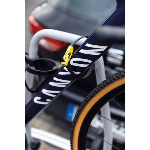 SPECIÁLNÍ UZAMYKATELNÉ STAHOVACÍ LANKO S OCELOVÝM JÁDREM COMBIFLEX DÉLKA KABELU 45CM (ČERNÁ), ABUS