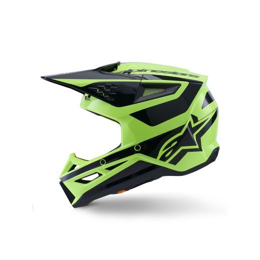PRILBA S-M3 HEAT, ALPINESTARS (ŽLTÁ FLUO/ČERNÁ) 2026