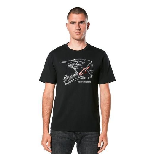 ALPINESTARS MX HELMET CSF – VOĽNOČASOVÉ MOTO TRIČKO (ČIERNA)
