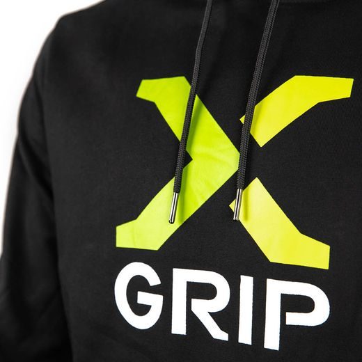 MIKINA S KAPUCŇOU X-GRIP V2 – ČIERNA