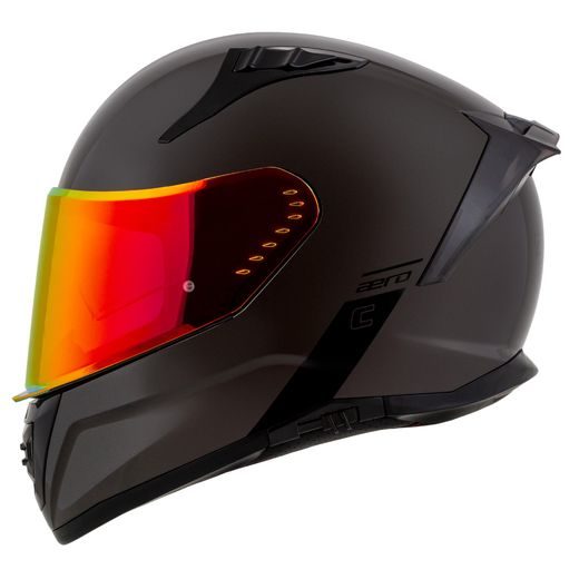 PRILBA AERO SUPER MONO, CASSIDA (ČIERNY CHROM/ČERNÁ) 2024