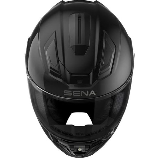 PRILBA S HEADSETOM PHANTOM, SENA (LESKLÁ ČIERNA)