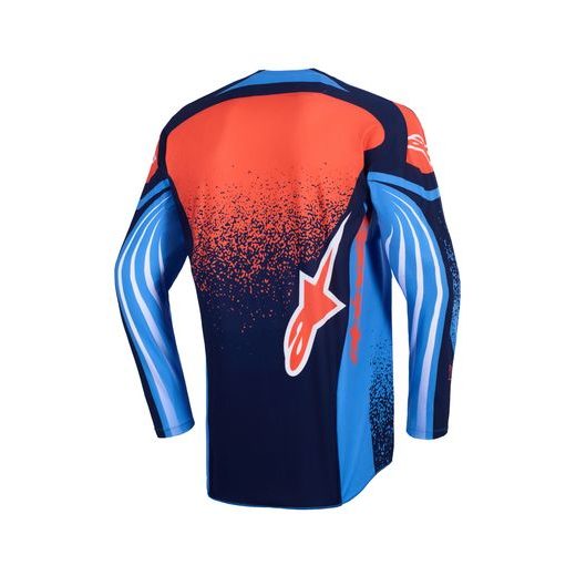 ALPINESTARS TECHSTAR NOMUR – MOTOKROSOVÝ DRES NA MX A ENDURO (TMAVO MODRÁ/ORANŽOVÁ/MODRÁ) 2026
