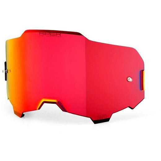 PLEXI ARMEGA, 100% (HIPER ČERVENÉ CHRÓMOVÉ, ANTI-FOG)