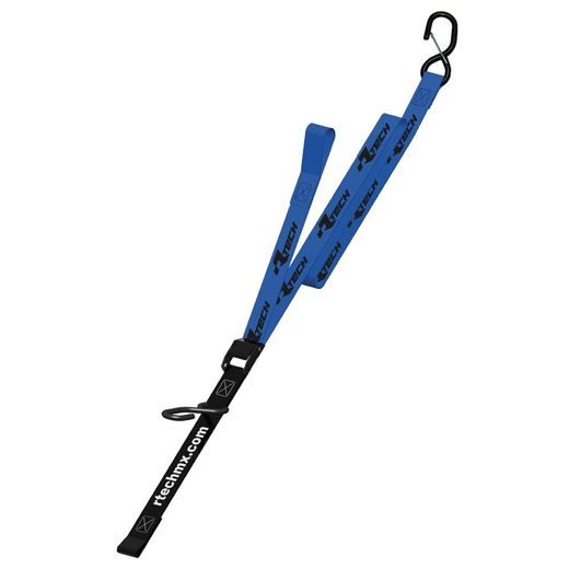 UPÍNACIA POPRUHY S RÝCHLOUPÍNACIE SPOJKOU (ŠÍRKA 38 MM / DĹŽKA 2 M / NOSNOSŤ 550 KG), RTECH (1 PÁR, MODRÝ)