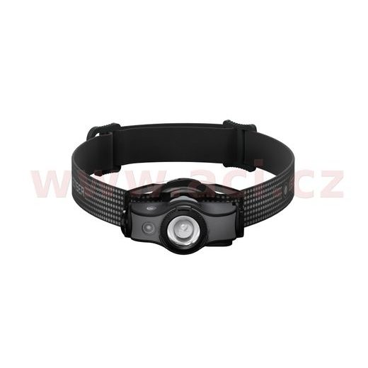 LED LENSER MH5 - OUTDOOROVÁ DOBÍJECÍ ČELOVKA ČERNO-ŠEDÁ, DOSVIT 180 M, ZÁRUKA 7 LET