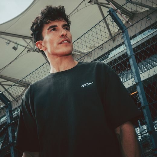 ALPINESTARS COMBO BACK CSF – VOĽNOČASOVÉ MOTO TRIČKO (ČIERNA/BIELA)