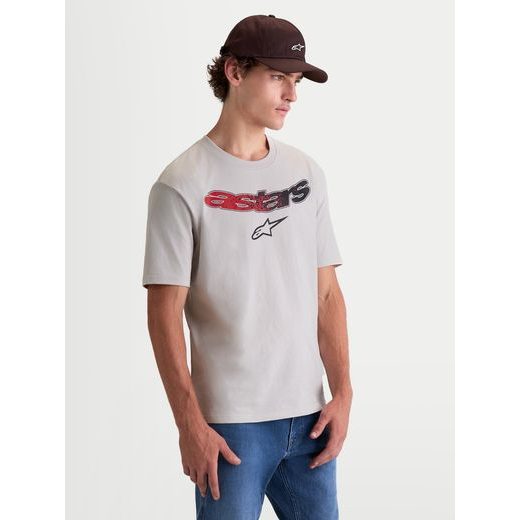 ALPINESTARS ELLIPTOGRIT CSF – VOĽNOČASOVÉ MOTO TRIČKO (SIVÁ)