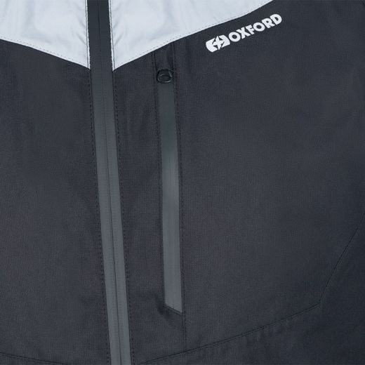 BUNDA ENDEAVOUR WATERPROOF, OXFORD (ČIERNA/SIVÁ REFLEXNÝ)