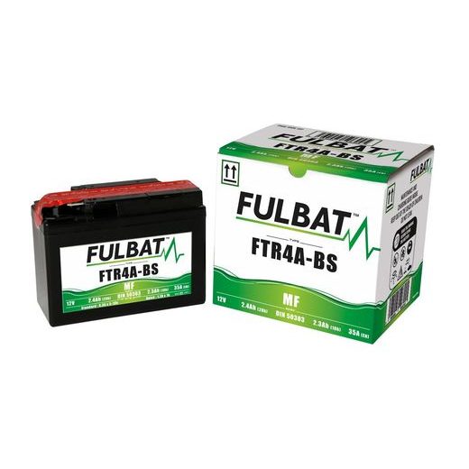 BATÉRIA 12 V, YTR4A-BS, 2,4AH, 35A, BEZÚDRŽBOVÁ MF AGM 114X49X86, FULBAT (VR. BALENIE ELEKTROLYTU)