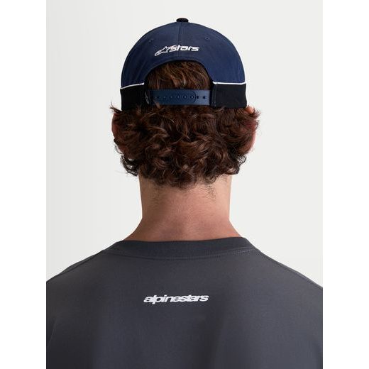 ALPINESTARS 500 SNAPBACK – VOĽNOČASOVÁ ŠILTOVKA (MODRÁ/ČIERNA)