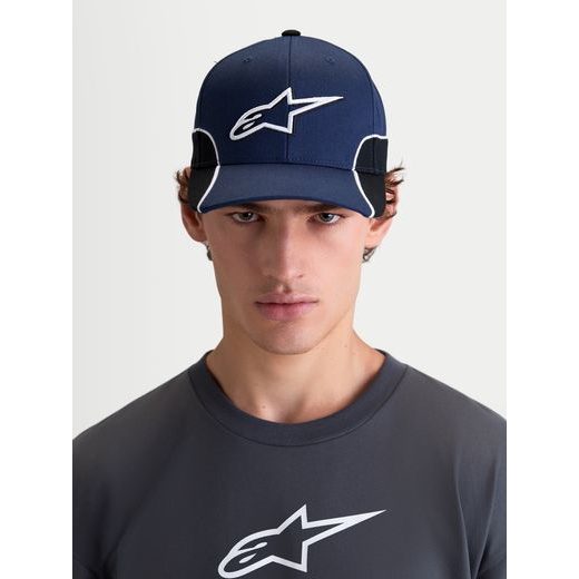 ALPINESTARS 500 SNAPBACK – VOĽNOČASOVÁ ŠILTOVKA (MODRÁ/ČIERNA)