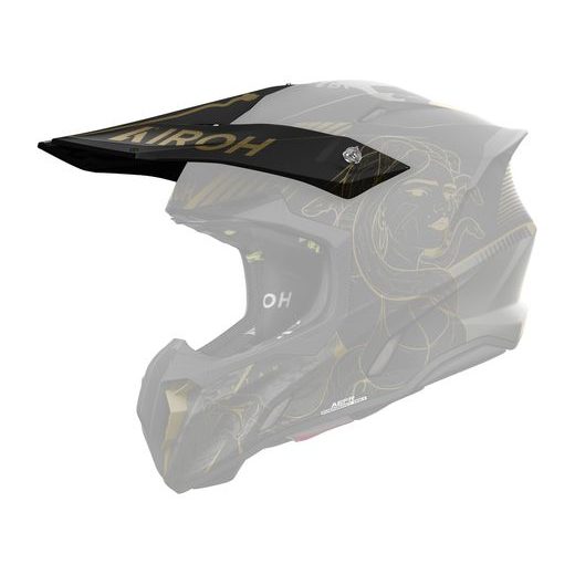 KŠILT PRO PŘILBU TWIST 3, AIROH (TITAN - MATNÝ)