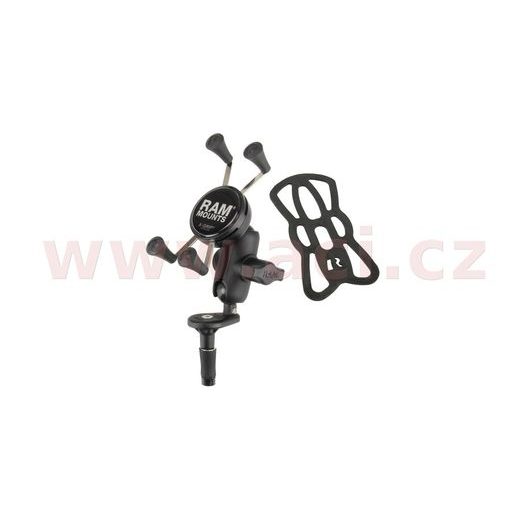 KOMPLETNÉ SESTAVA DRŽIAKU X-GRIP S UCHYTENÍM DO KRKU RIADENIE MOTOCYKLA, RAM MOUNTS