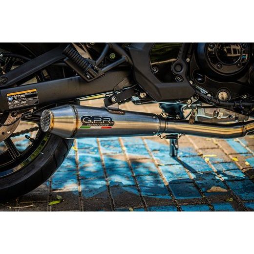 VÝFUK KOMPLETNÝ GPR ULTRACONE E5.CO.K.172.1.CAT.ULTRA BRUSHED STAINLESS STEEL INCLUDING REMOVABLE DB KILLER AND CATALYST